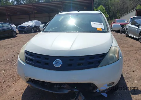 2004 Nissan Murano Sl z USA, uszkodzony, nr VIN JN8AZ08T34W204551